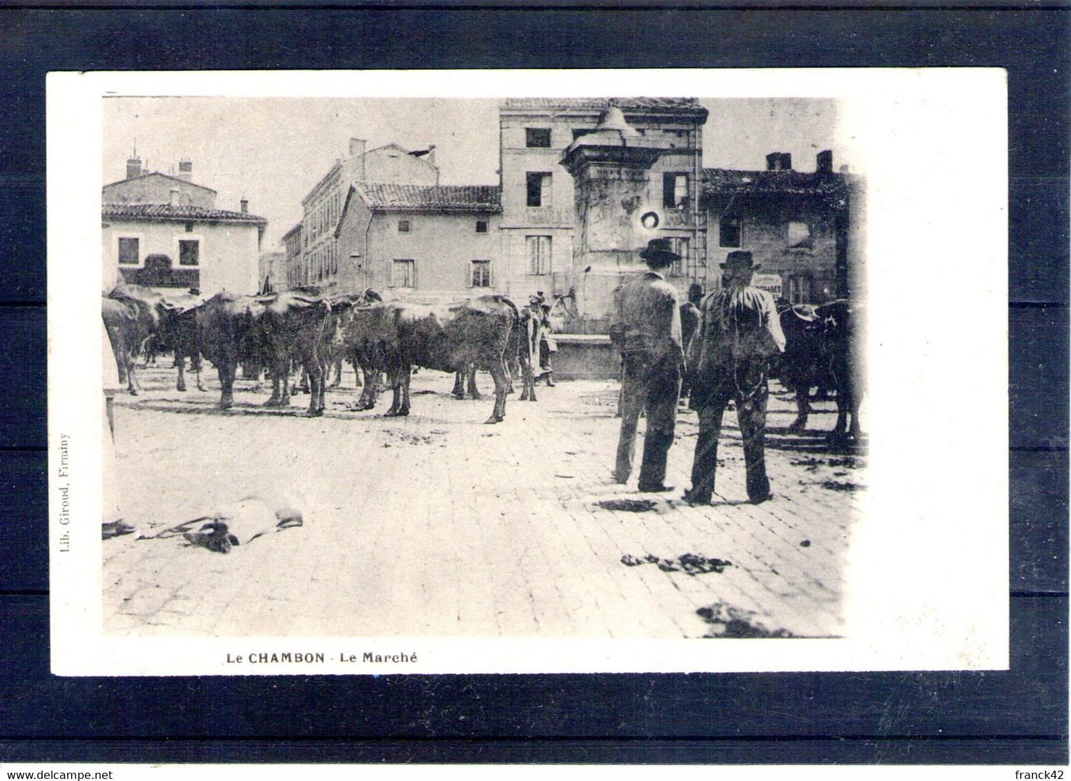 42. Le Chambon. Le Marché - Le Chambon Feugerolles