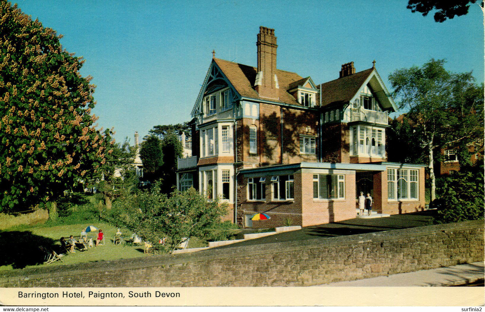 DEVON M-T PAIGNTON  - BARRINGTON HOTEL Dv1658 - Paignton