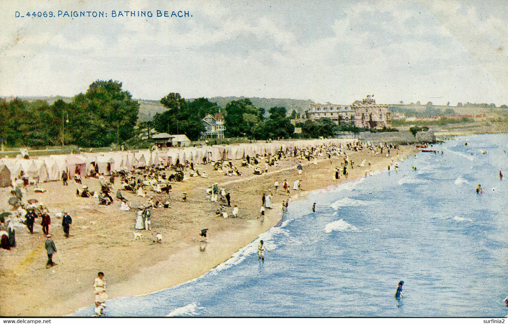 DEVON M-T PAIGNTON  - BATHING BEACH Dv1631 - Paignton