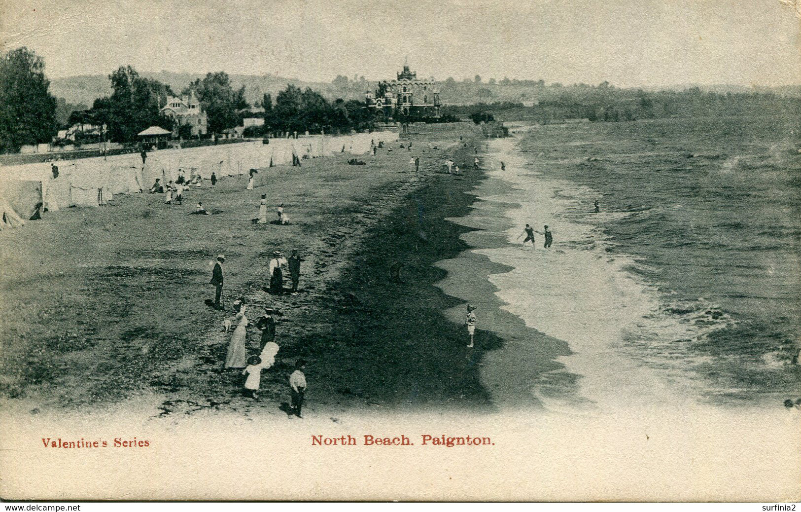 DEVON M-T PAIGNTON  - BATHING TENTS Dv1629 - Paignton