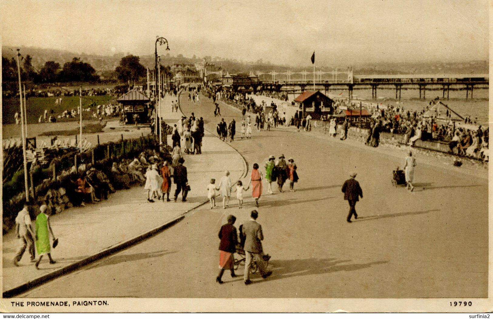 DEVON M-T PAIGNTON - THE PROMENADE  Dv1652 - Paignton