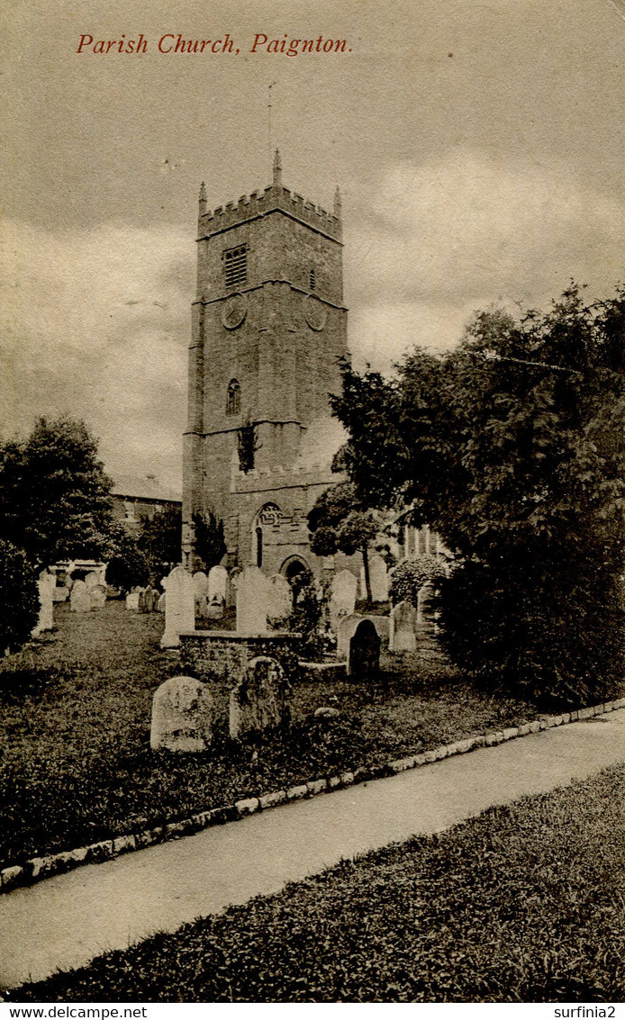 DEVON M-T PAIGNTON PARISH CHURCH  Dv1857 - Paignton