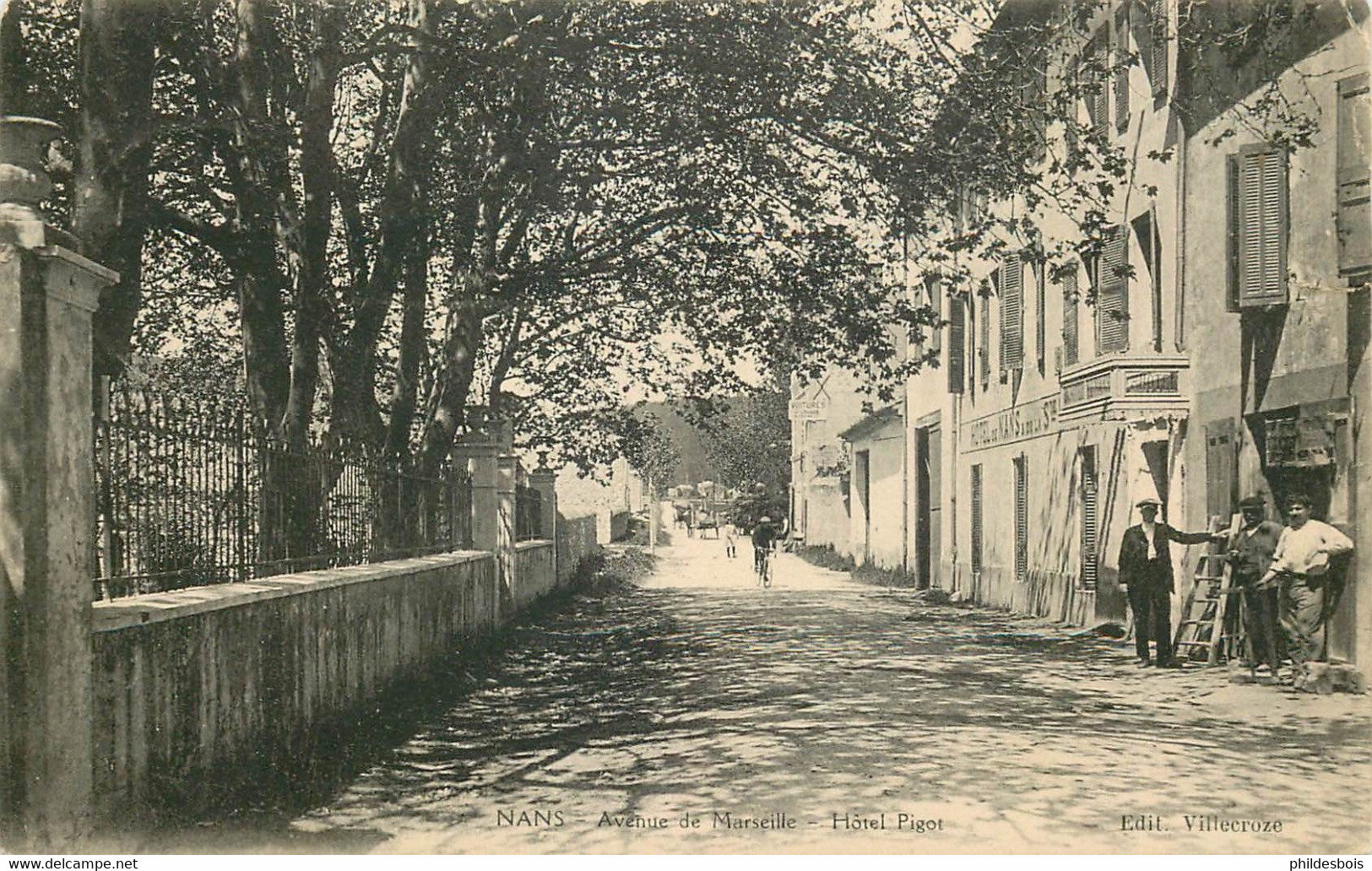 VAR  NANS  Avenue De Marseille Hotel Pigot - Nans-les-Pins