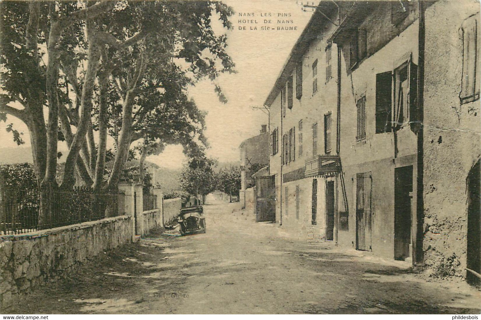 VAR  NANS   Hotel De La Ste Baume - Nans-les-Pins