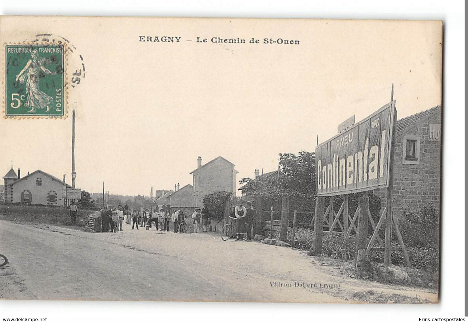 CPA 95 Eragny Le Chemin De St Ouen - Eragny