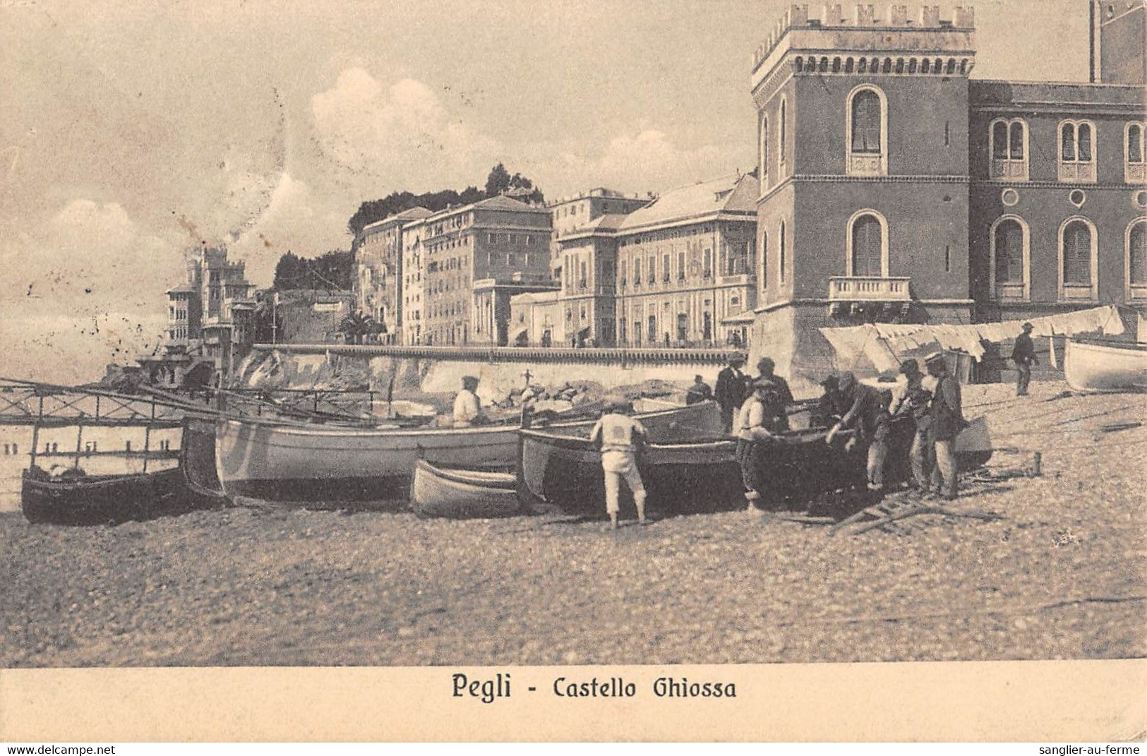 CPA ITALIE PEGLI CASTELLO GHIOSSA - Sonstige & Ohne Zuordnung