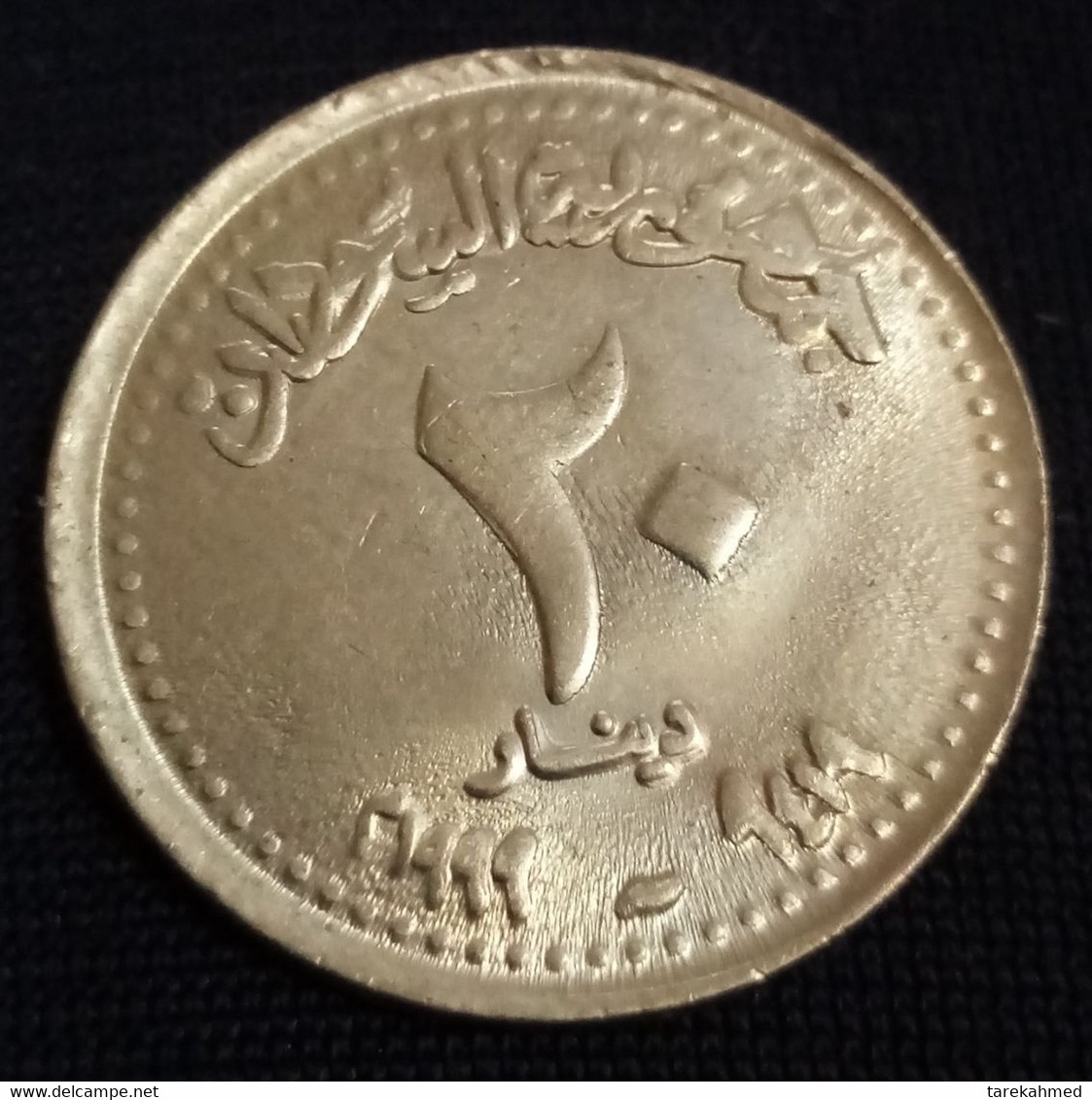 Sudan , 20 Dinars , 1419 (1999 ,  KM 116.1 , UNC , Agouz - Soedan