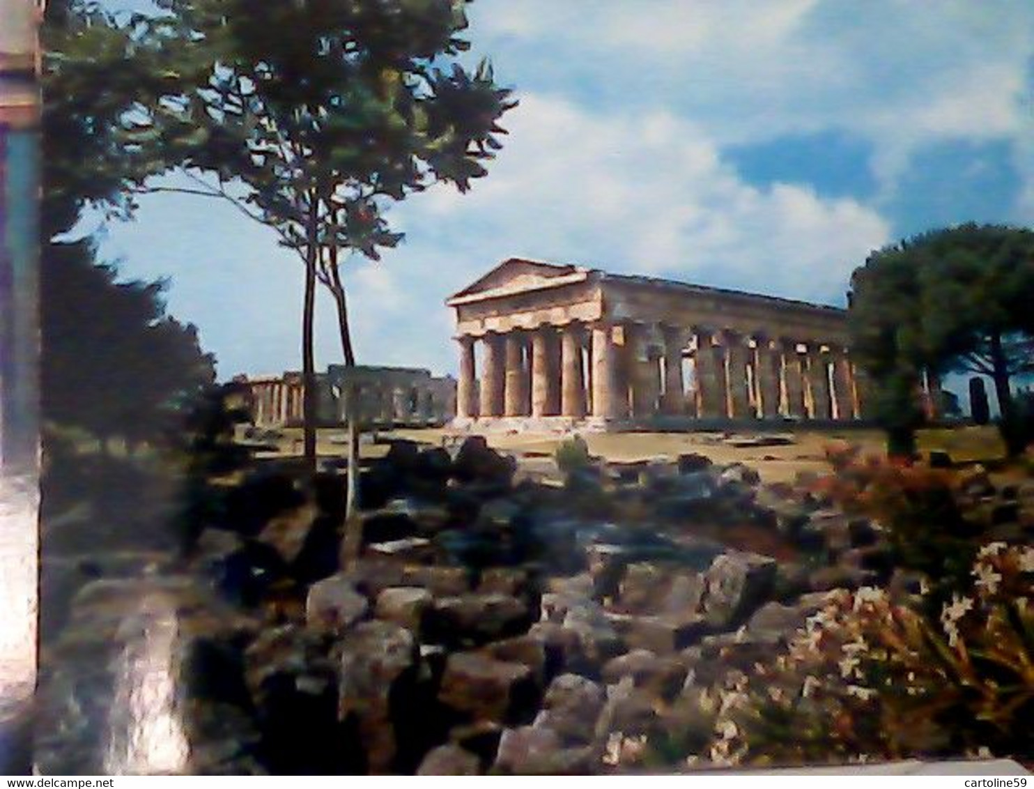 25 CARDS  PAESTUM SA VEDUTE SALUTI CAMPING  VBN1960<  IN5374