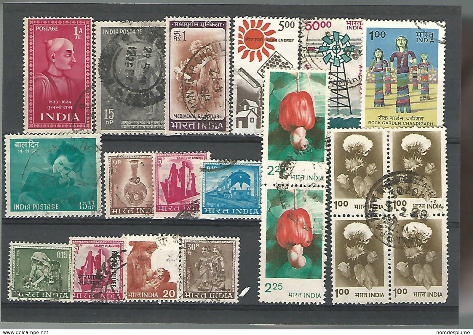 54933 ) Collection India Block - Collections, Lots & Series
