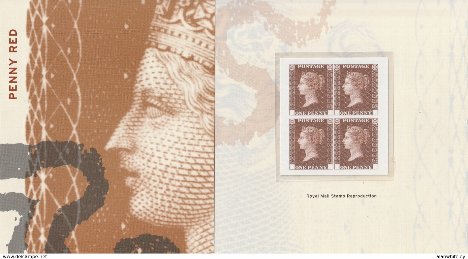 GREAT BRITAIN 2011 Penny Red: Facsimile Pack (REPLICA STAMPS) UM/MNH - Essays, Proofs & Reprints