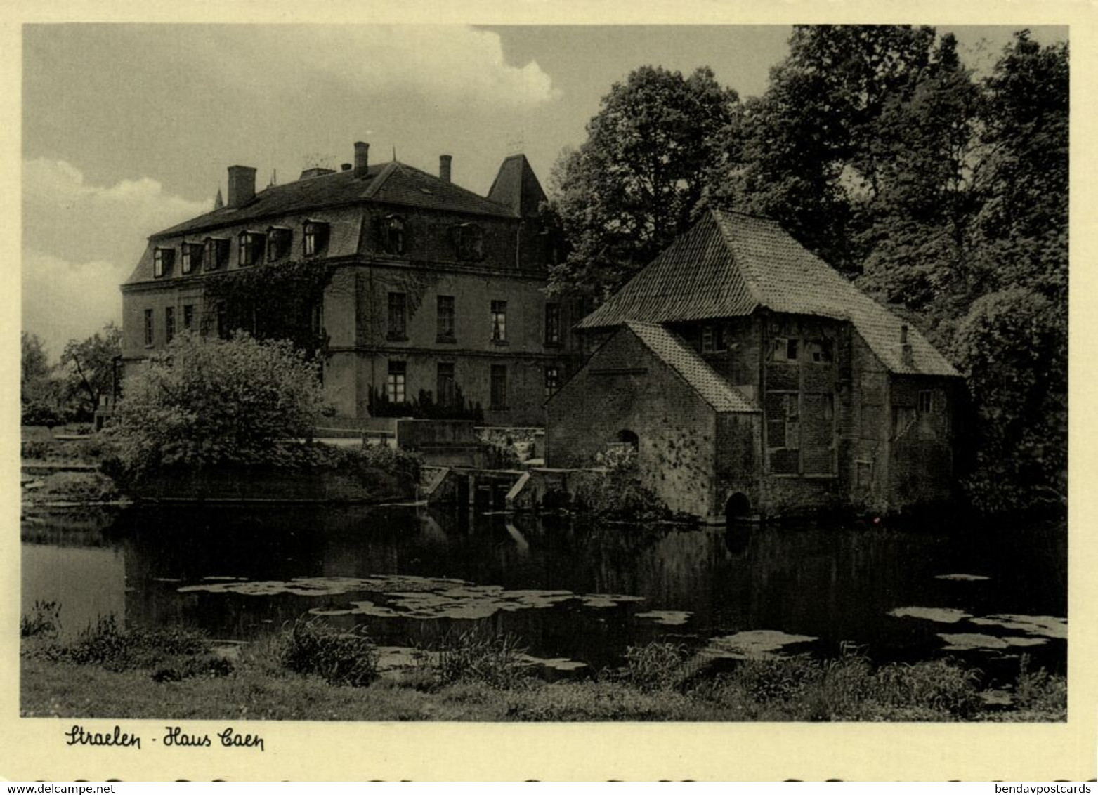 STRAELEN, Haus Caen (1950s) AK - Straelen