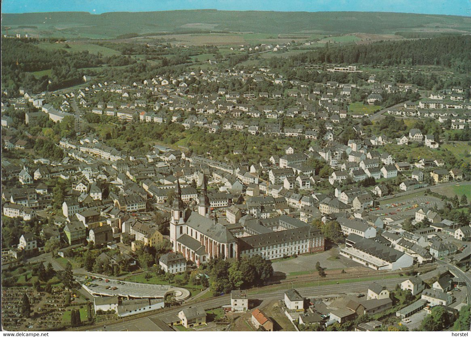 D-54595 Prüm - Eifel - Kirche - Church - Luftaufnahme - Air View - Nice Stamp - Prüm