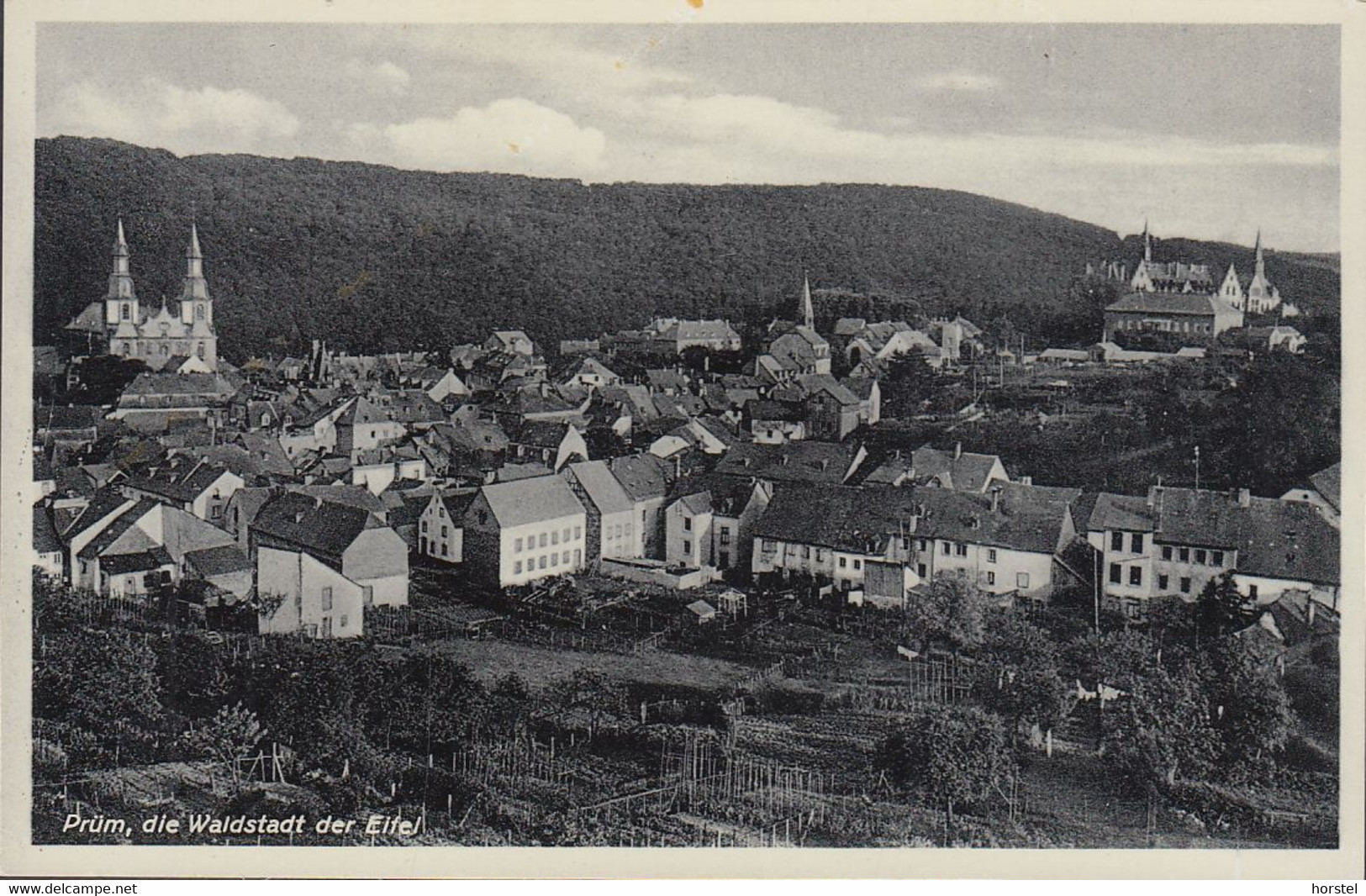 D-54595 Prüm - Eifel - Panorama Mit Kirche - Church - Prüm