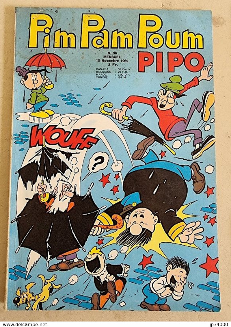 PIM PAM POUM PIPO: N° 96 Novembre 1969. Edition Lug. - Pim Pam Poum