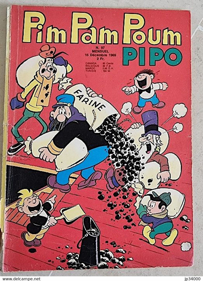 PIM PAM POUM PIPO: N° 97 Decembre 1969. Edition - Pim Pam Poum