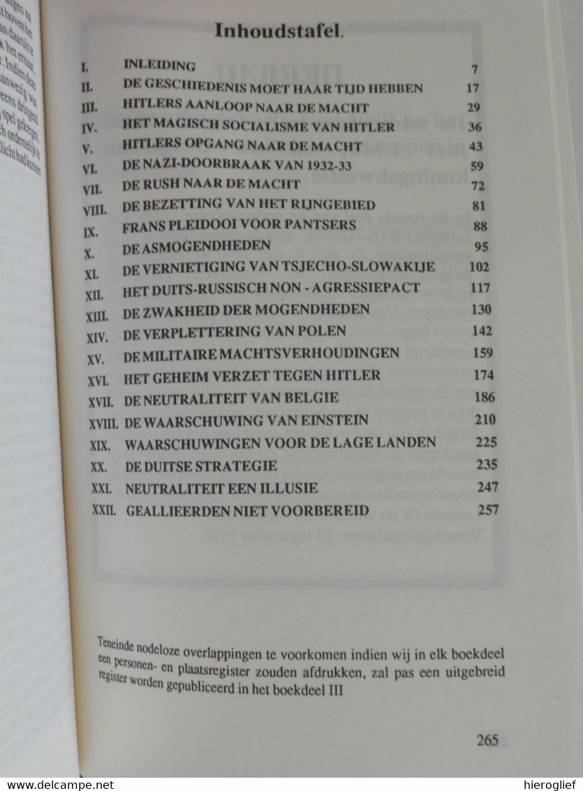 1940: DIE LANGE HETE ZOMER vijfdelige kroniek van kleine mensen in een grote oorlog door Juliaan Van Belle Brugge nazi