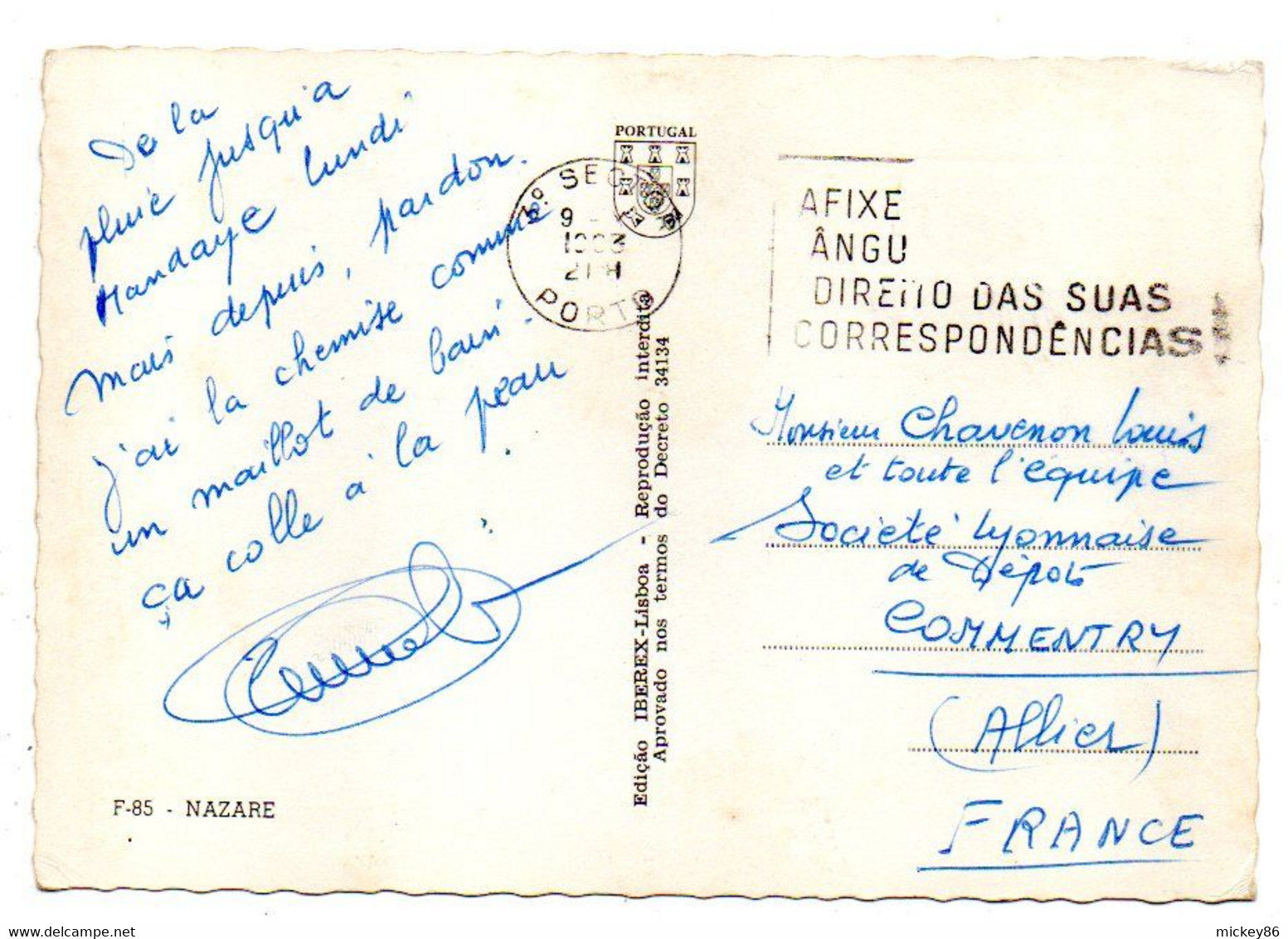 Portugal--NAZARE --1963--Multivues.........à Saisir - Leiria