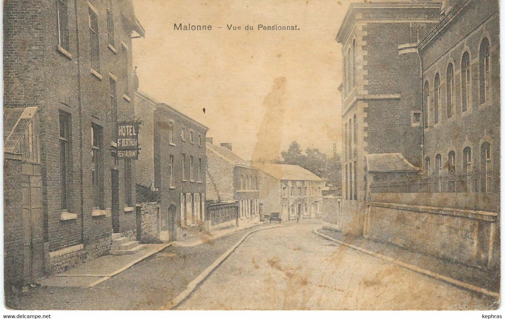 MALONNE : Vue Du Pensionnat - Cachet De La Poste 1922 - Namen