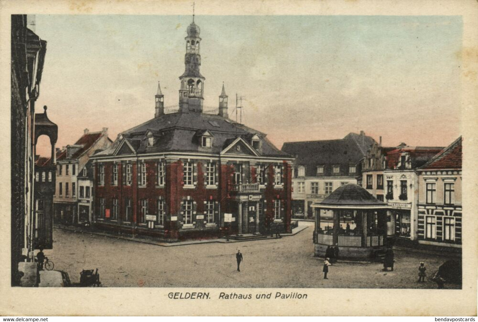 GELDERN, Rathaus Und Pavillon (1920s) AK - Geldern