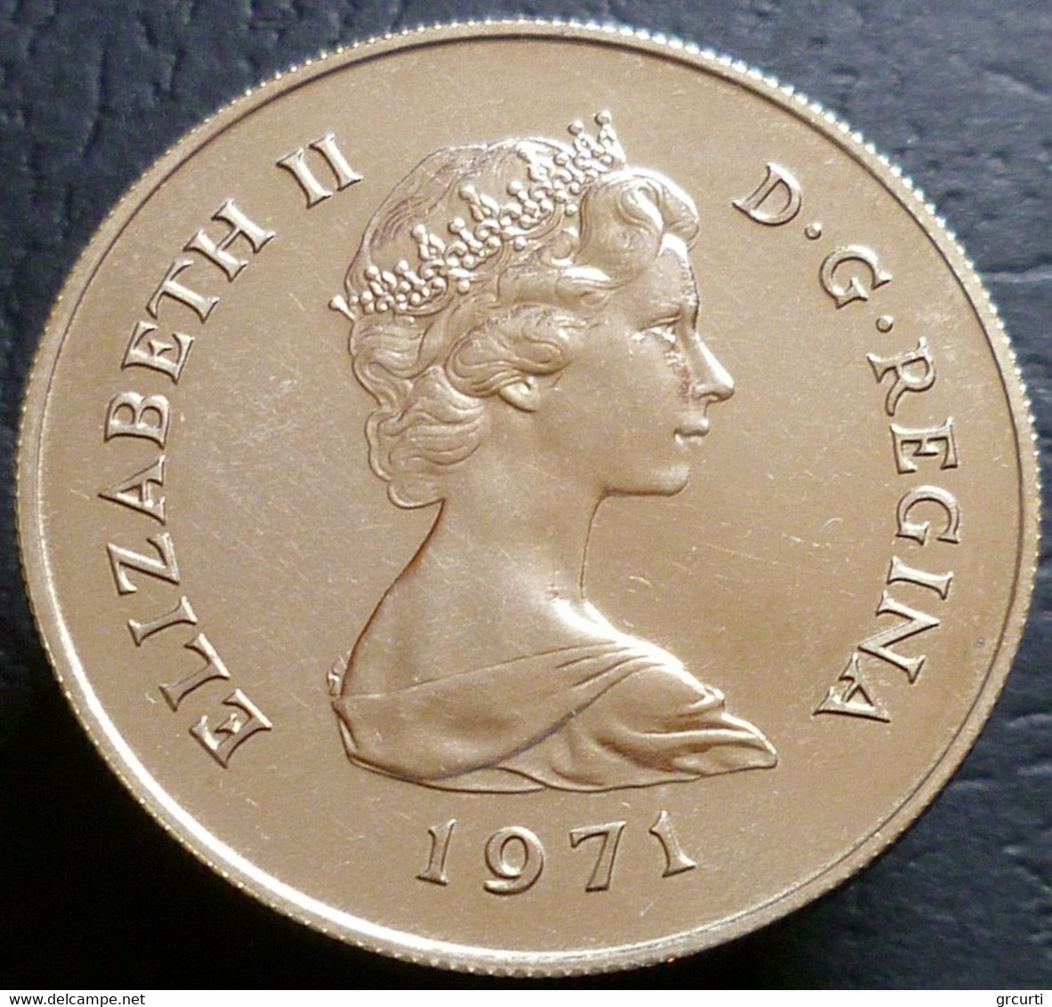 Gibilterra - 25 New Pence 1971 - KM# 5a - Gibraltar