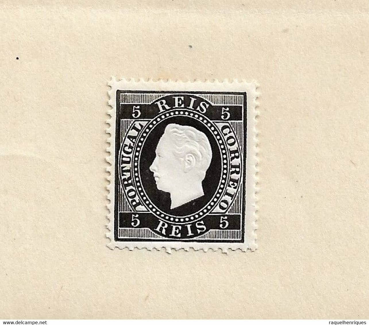 PORTUGAL - D.LUIS I PERF:13½ REPRINT 1885 MH (STB14-124) - Proeven & Herdrukken