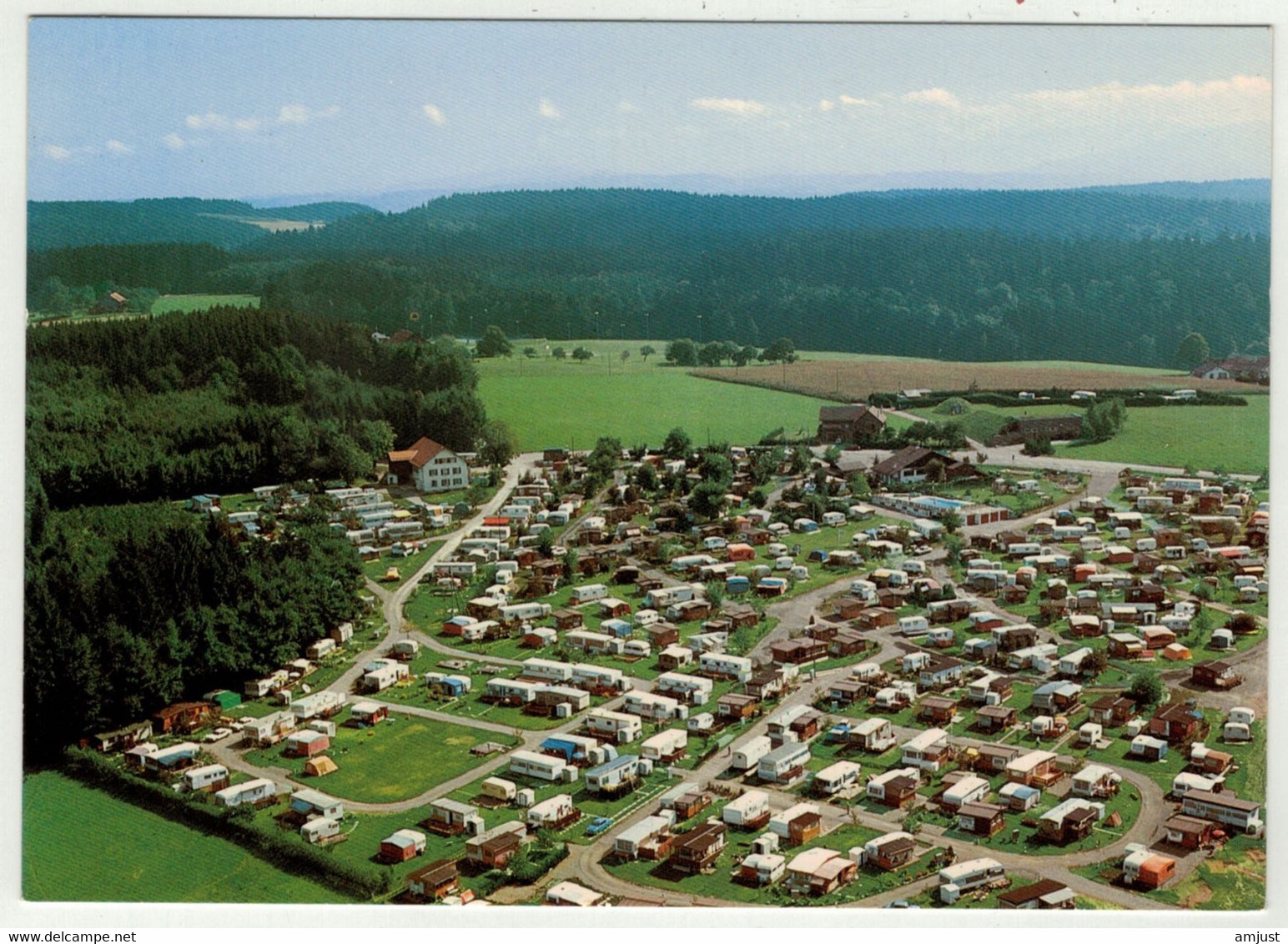 Suisse// Schweiz // Vaud // Lausanne, Camping De La Carillière Praz-Collet - La Praz