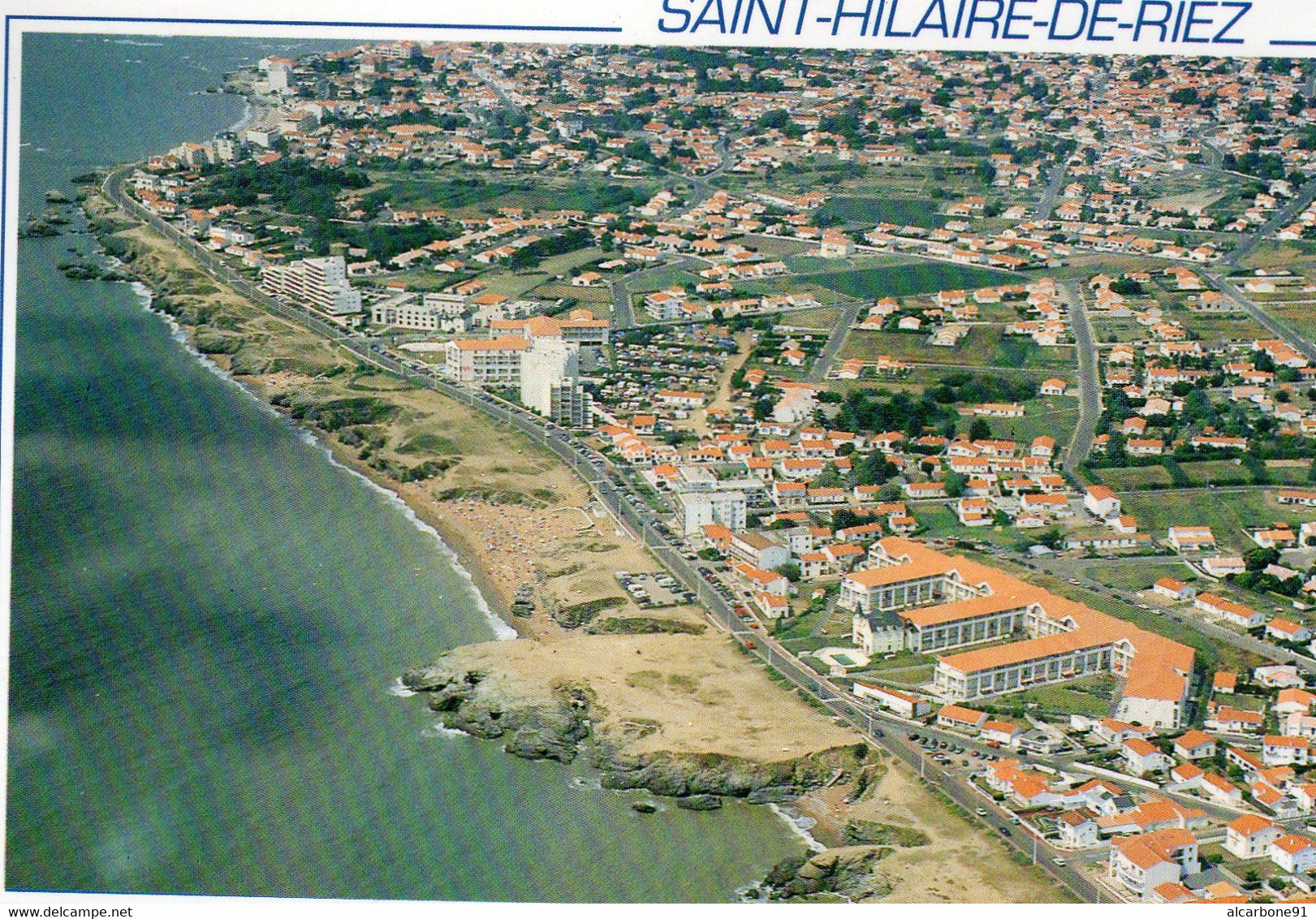 SAINT HILAIRE DE RIEZ - La Corniche De Sion Sur L'Océan - Saint Hilaire De Riez