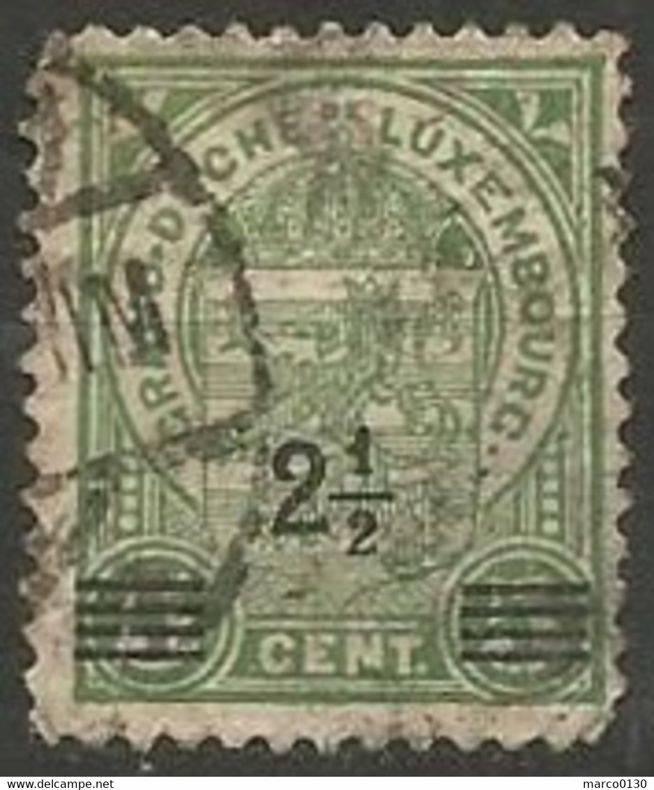 LUXEMBOURG N° 110 OBLITERE - 1907-24 Abzeichen