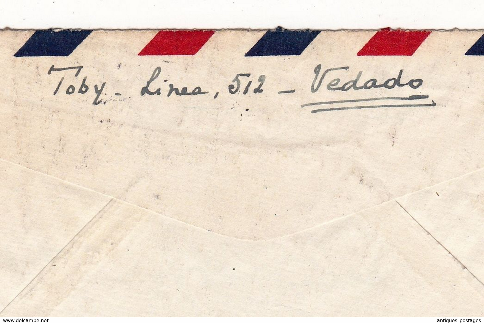 Lettre 1851 Habana Republica De Cuba La Havane Poste Aérienne Correo Aero Bruxelles Belgique Toby - Poste Aérienne