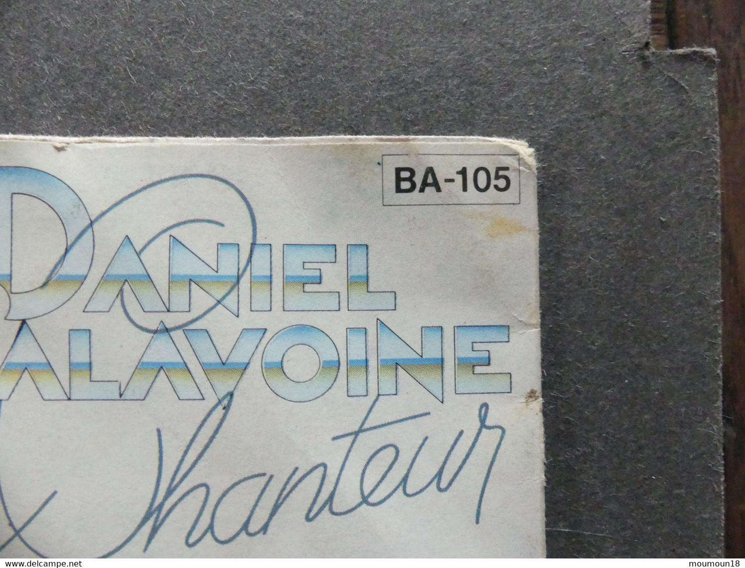 Daniel Balavoine Le Chanteur 2 Disques 62571 Centre Disque Et Pochette Verso Différent - 45 T - Maxi-Single