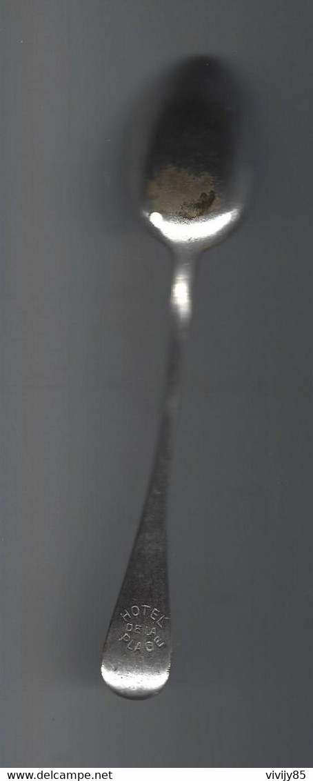 44 - PORNIC - Rare Petite Cuillère En Argent Provenant De L'Hôtel De La Plage ( Noéveillard ) - Spoons