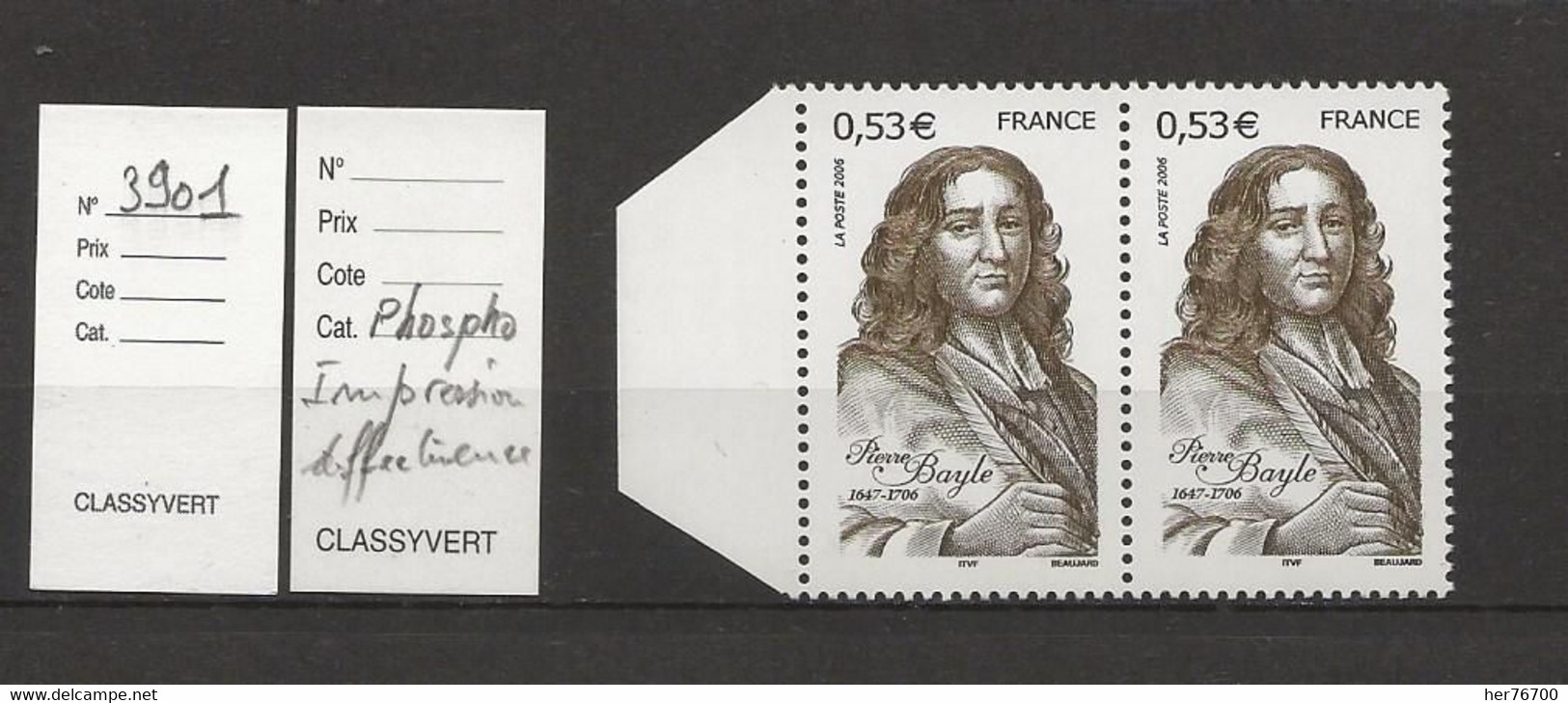 TIMBRE GOMME  YVERT N° 3901 - Unused Stamps