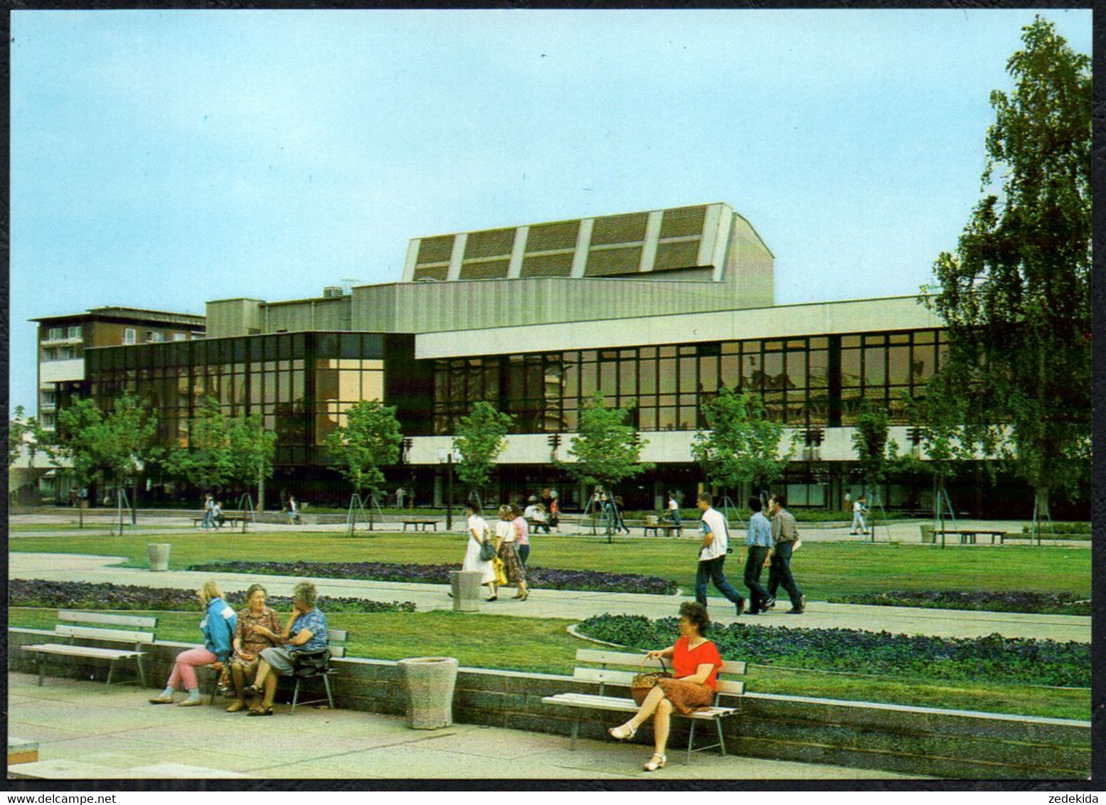 F6001 - TOP Hoyerswerda Haus Der Berg Und Eneriearbeiter Architektur - Verlag Bild Und Heimat Reichenbach Qualitätskarte - Hoyerswerda