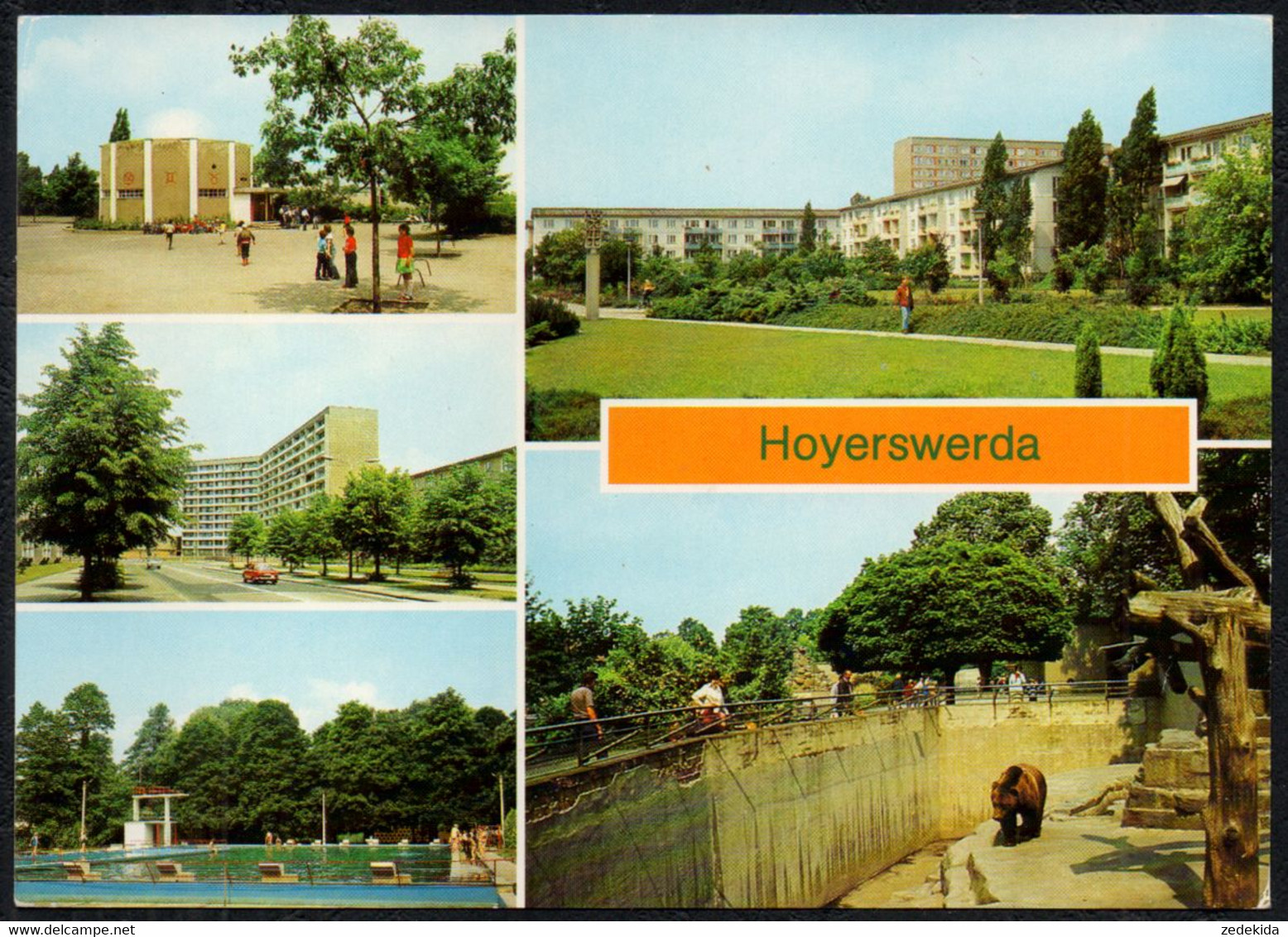 F6004 - TOP Hoyerswerda - Verlag Bild Und Heimat Reichenbach Qualitätskarte - Hoyerswerda