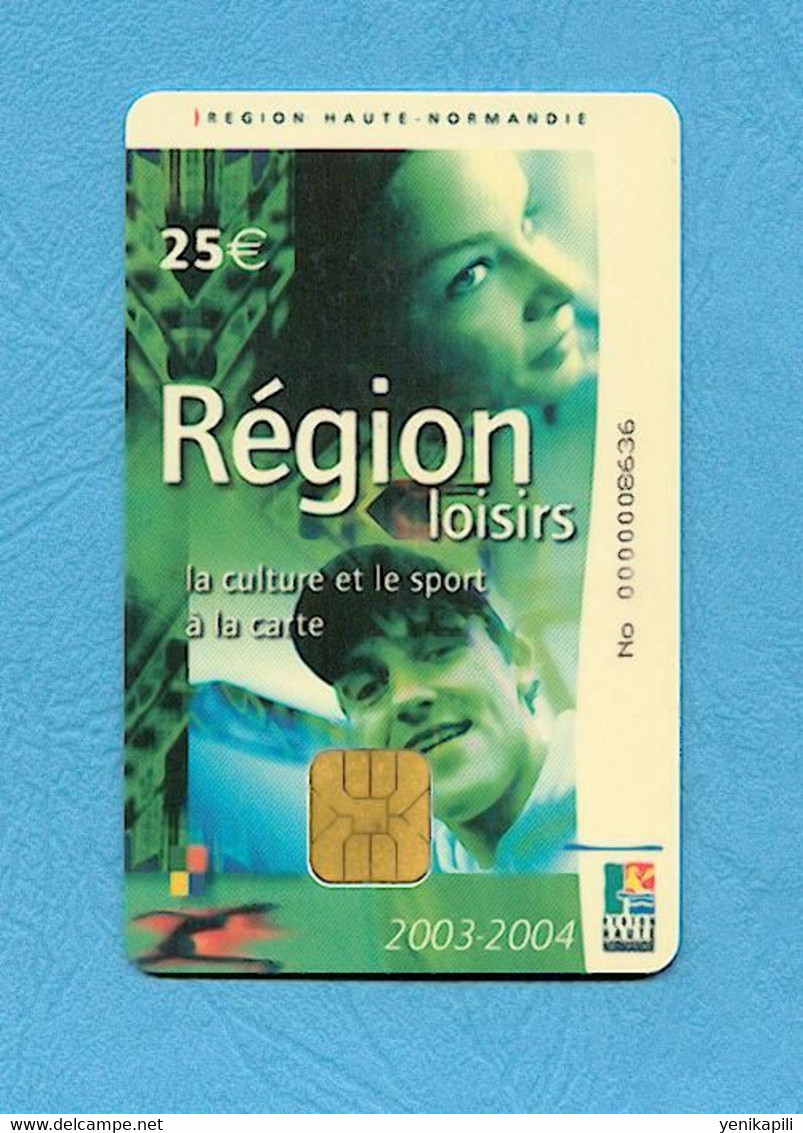 ( 5481 ) -  Carte à Puce - ( Region Haute Normandie )  - *** EC *** - Voir Scan - - Autres & Non Classés