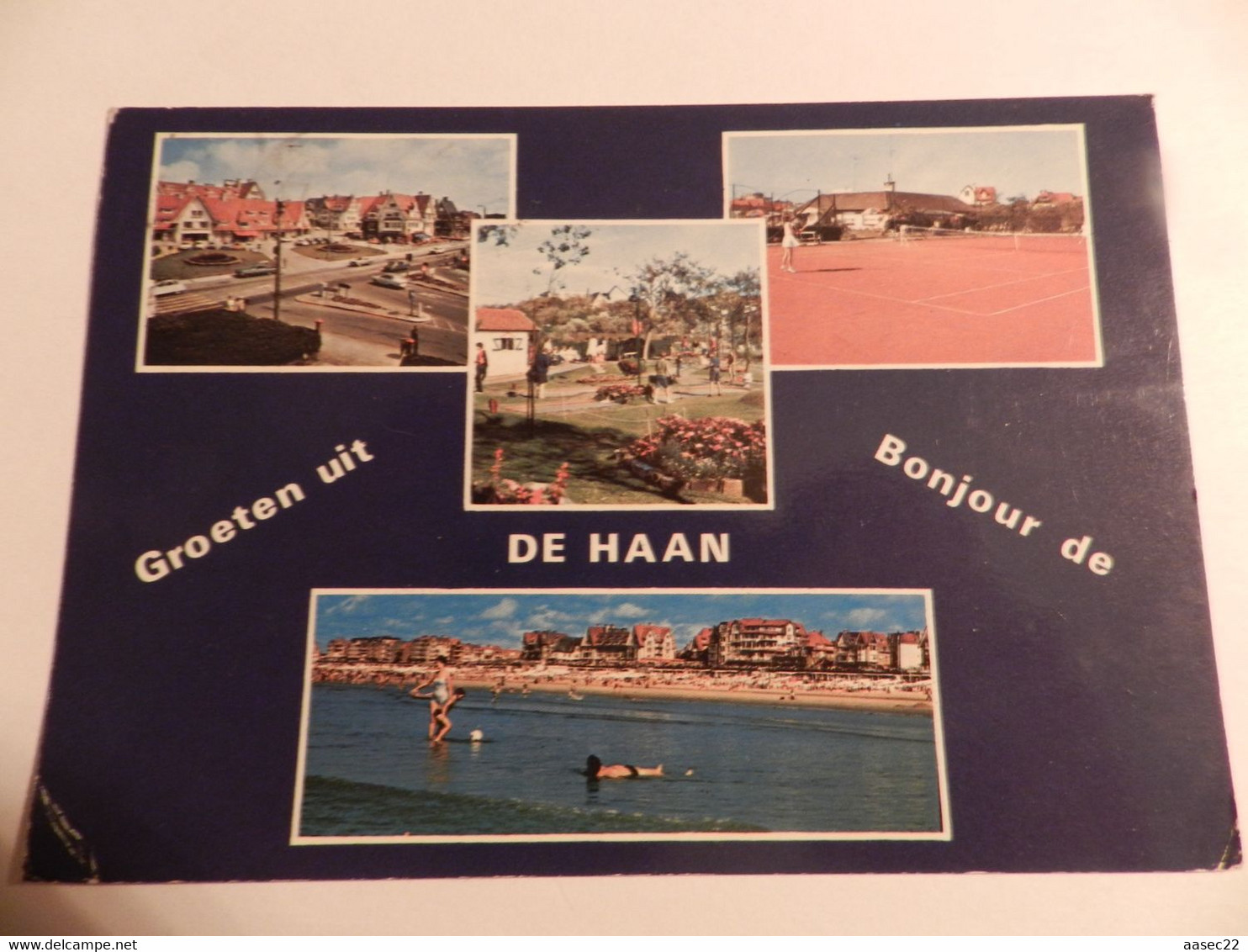 Oude Postkaart Van Belgie    --   De Haan - De Haan
