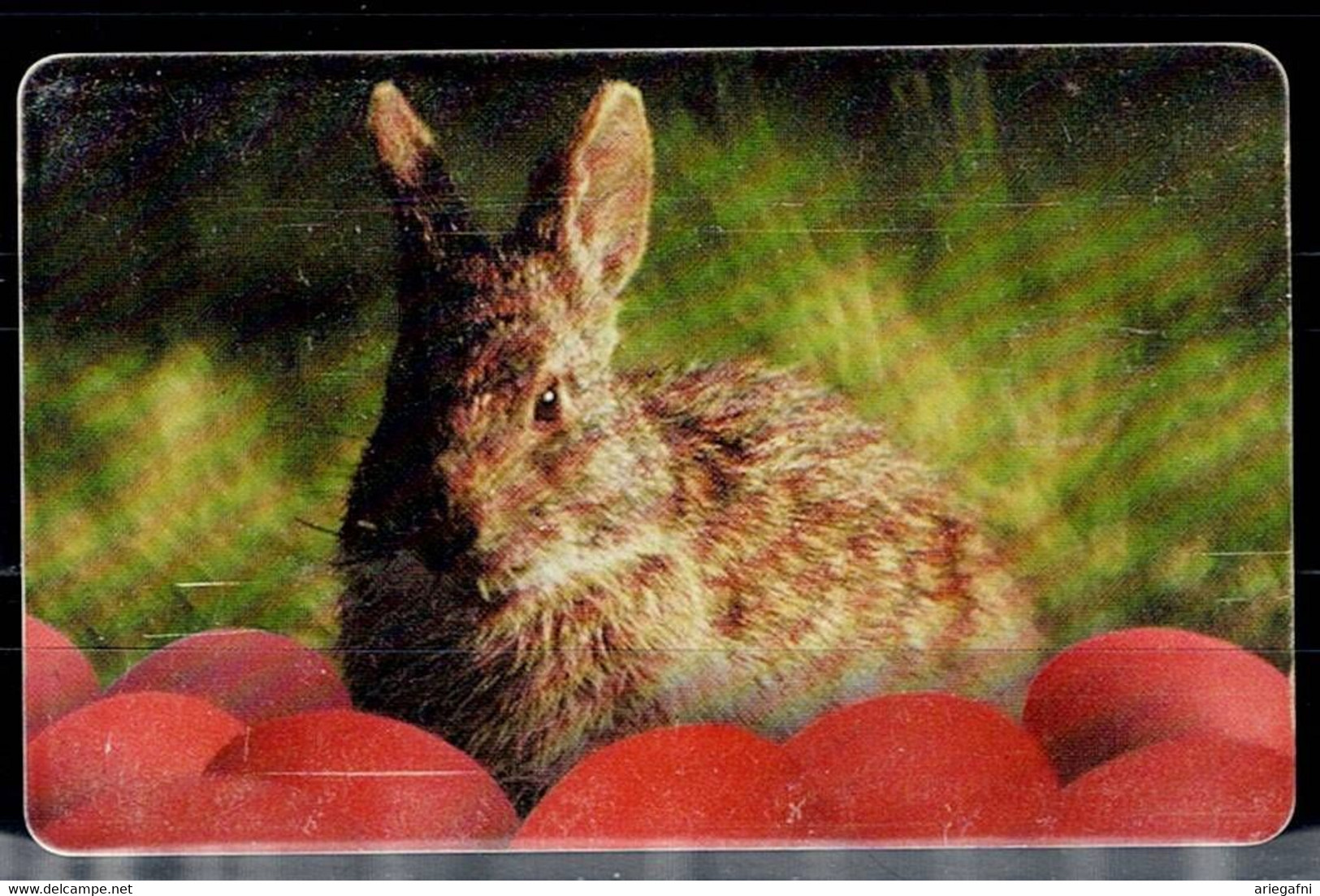 ROMANIA 1999 PHONECARD RABBITS USED VF!! - Rabbits