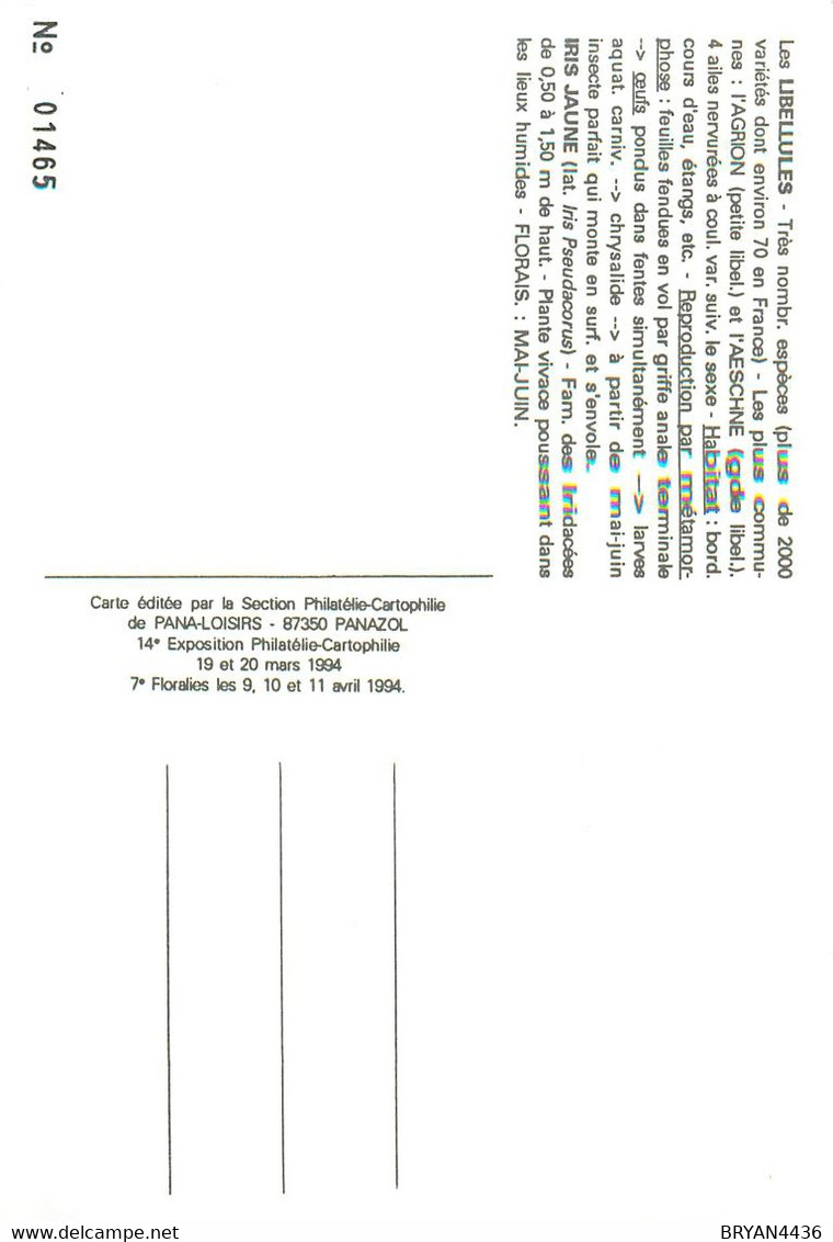 87 - PANAZOL - 6° SALON Du PAPIER - LE CEPES  - 1994 - CP - TRES BON ETAT - Panazol