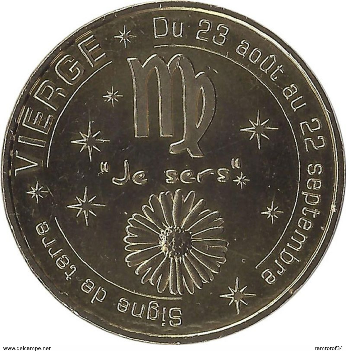 2015 MDP391 - AUBAGNE - Les Signes Astrologiques (vierge) / MONNAIE DE PARIS - 2015