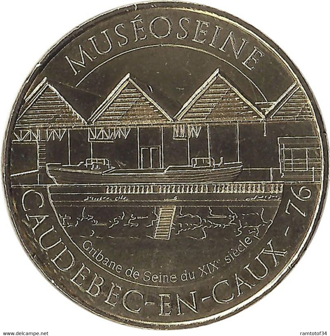 2016 MDP394 - CAUDEBEC-EN-CAUX - Muséoseine / MONNAIE DE PARIS - 2016