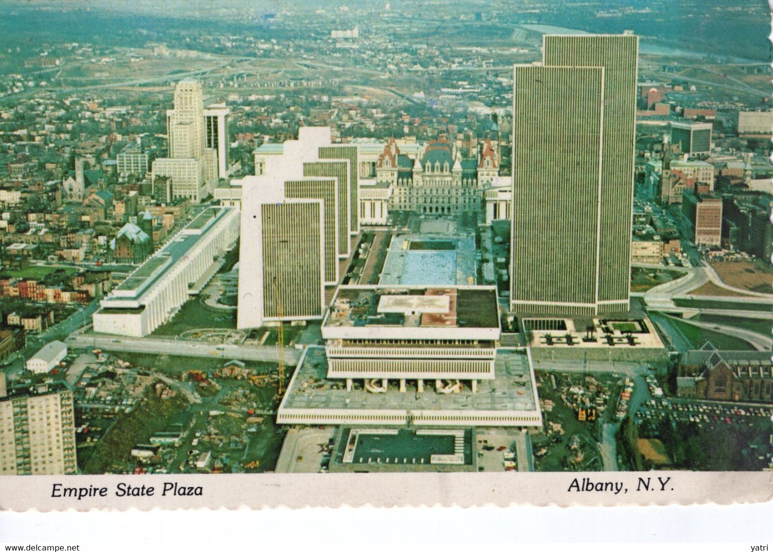 Albany - Empire State Plaza (viaggiata - 1977) - Albany