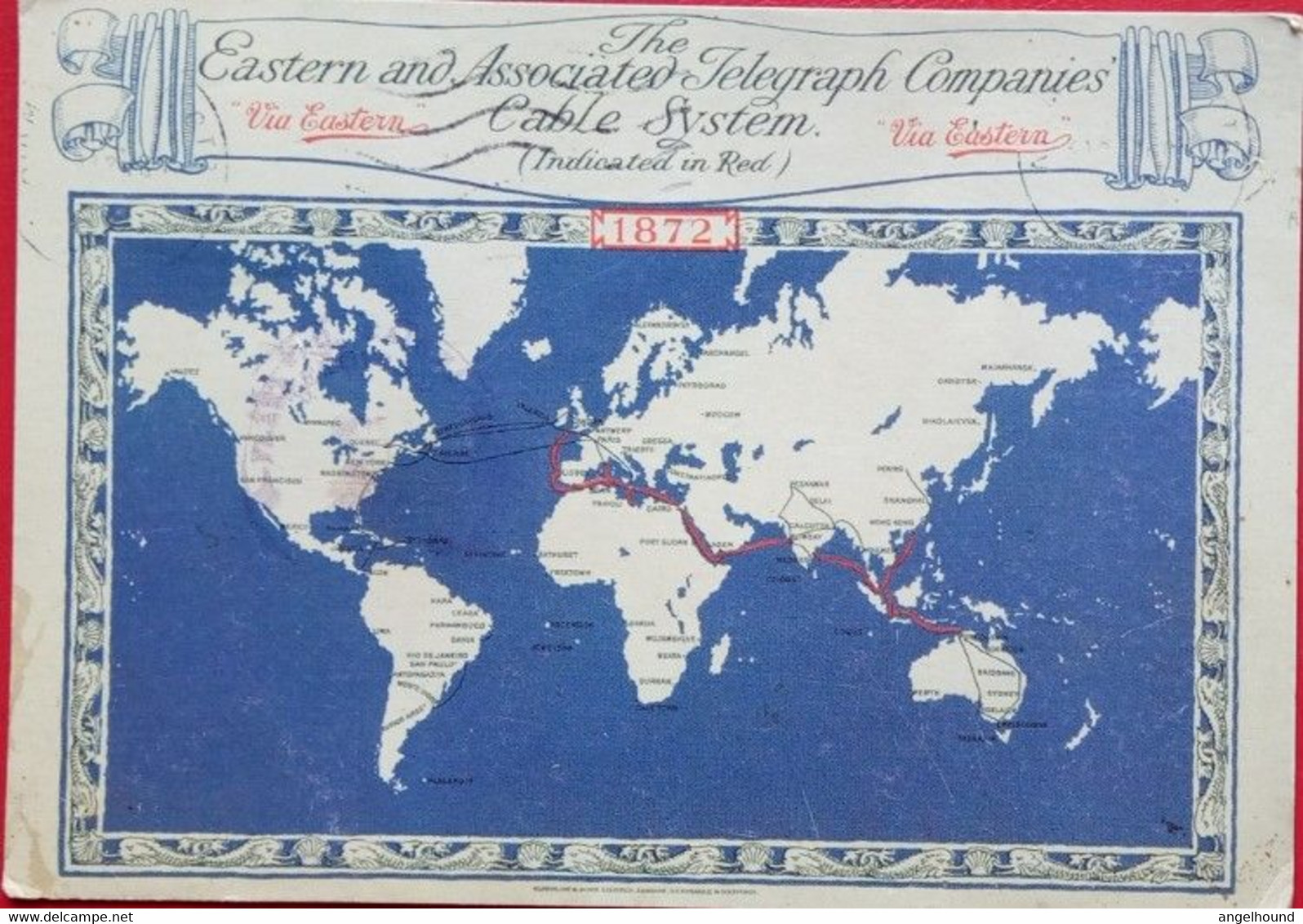 Cable And Wireless, The Eastern And Associated Telegraph Companies Cable System - Caïman (Iles)