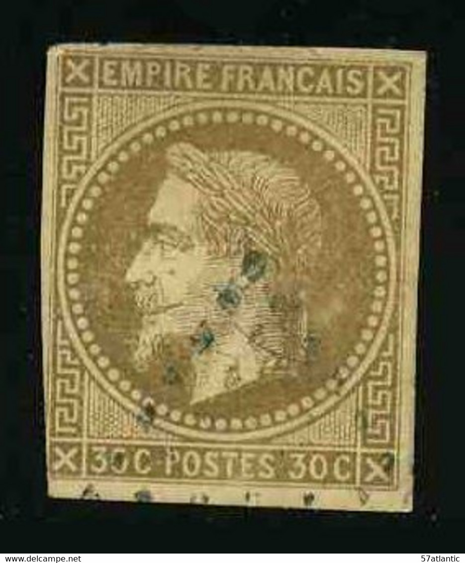 FRANCE COLONIES - EMISSIONS GENERALES - YT 9 - TIMBRE OBLITERE - Napoleone III