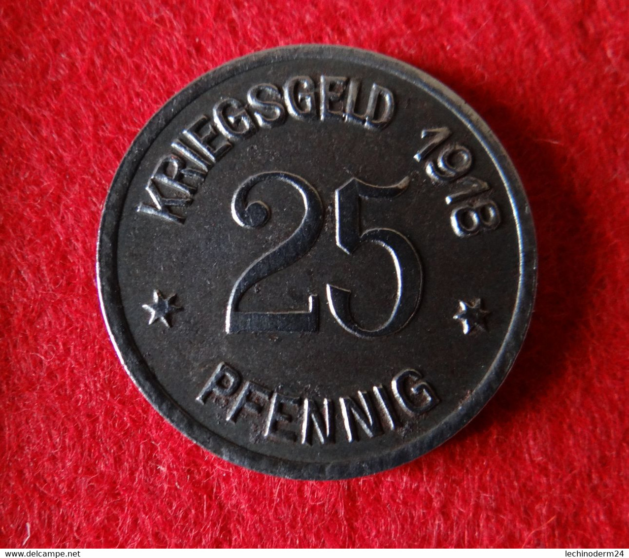 Allemagne, Pèce De 25 Pfennig 1918 Coblenz - 1 Mark & 1 Reichsmark