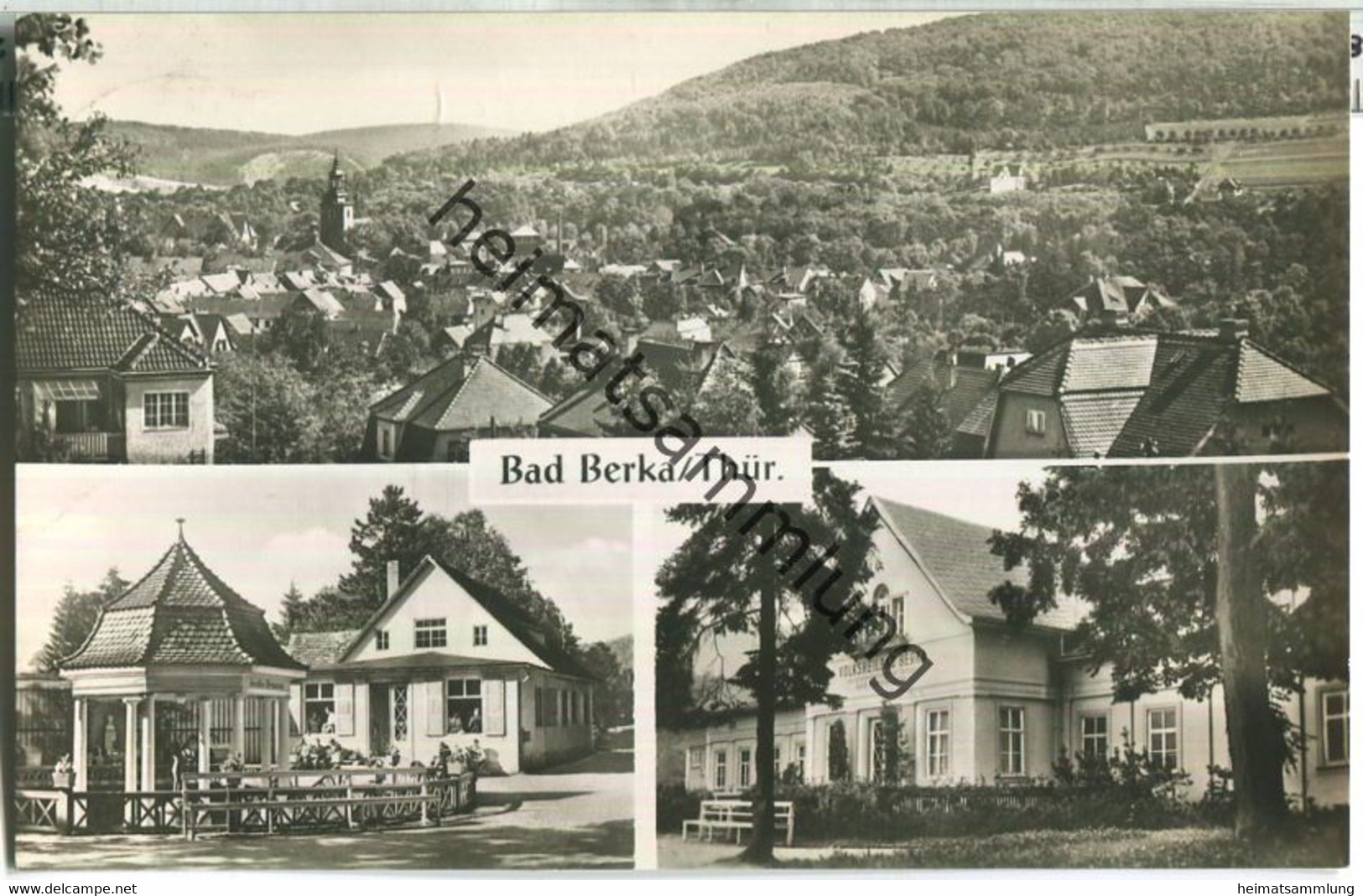 Bad Berka - Verlag Richard Zieschank Rudolstadt - Bad Berka