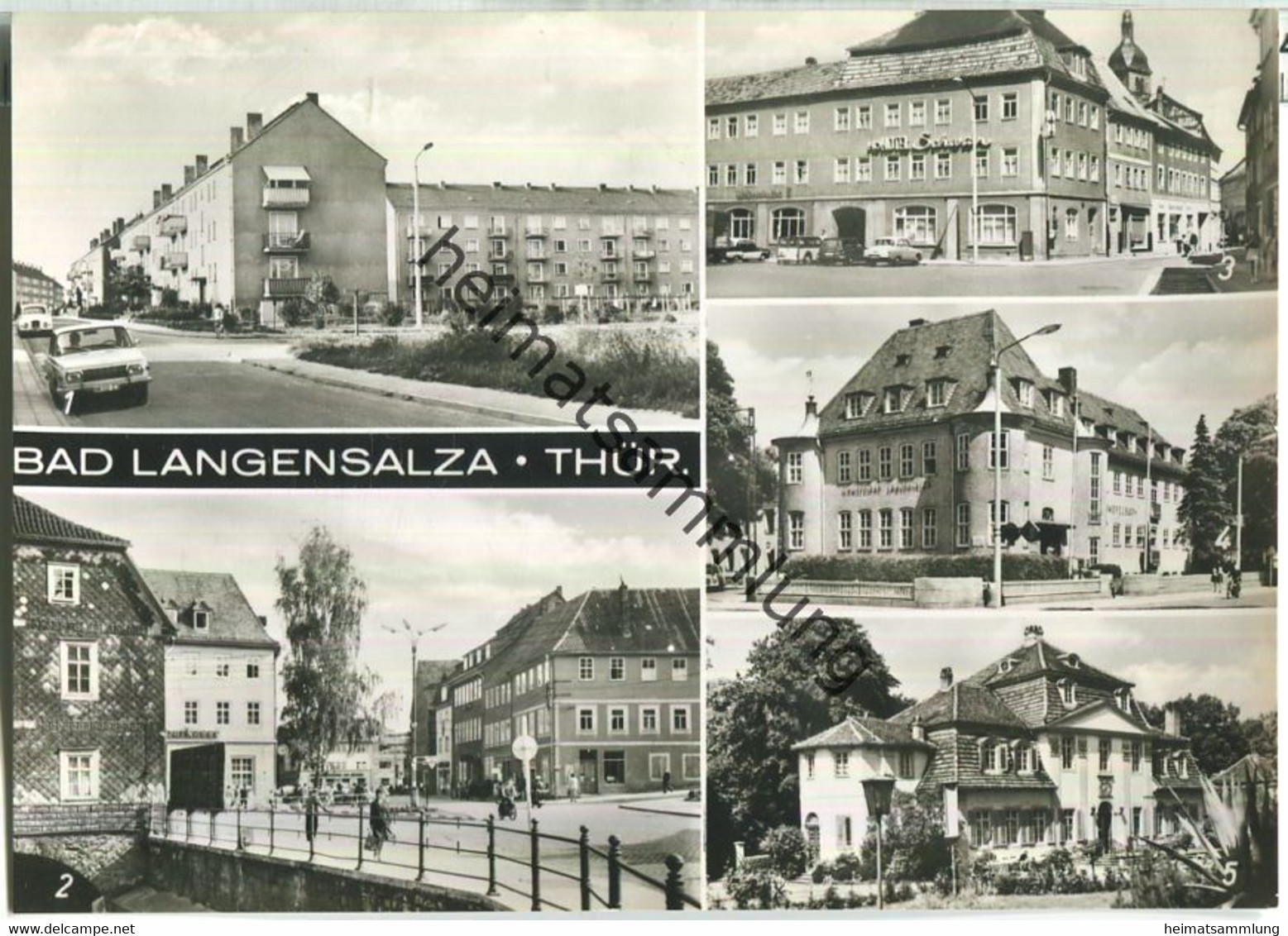 Bad Langensalza - Verlag Bild Und Heimat Reichenbach - Bad Langensalza