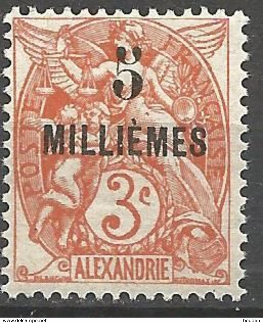 ALEXANDRIE  N° 52A NEUF*  TRACE DE  CHARNIERE / MH - Unused Stamps