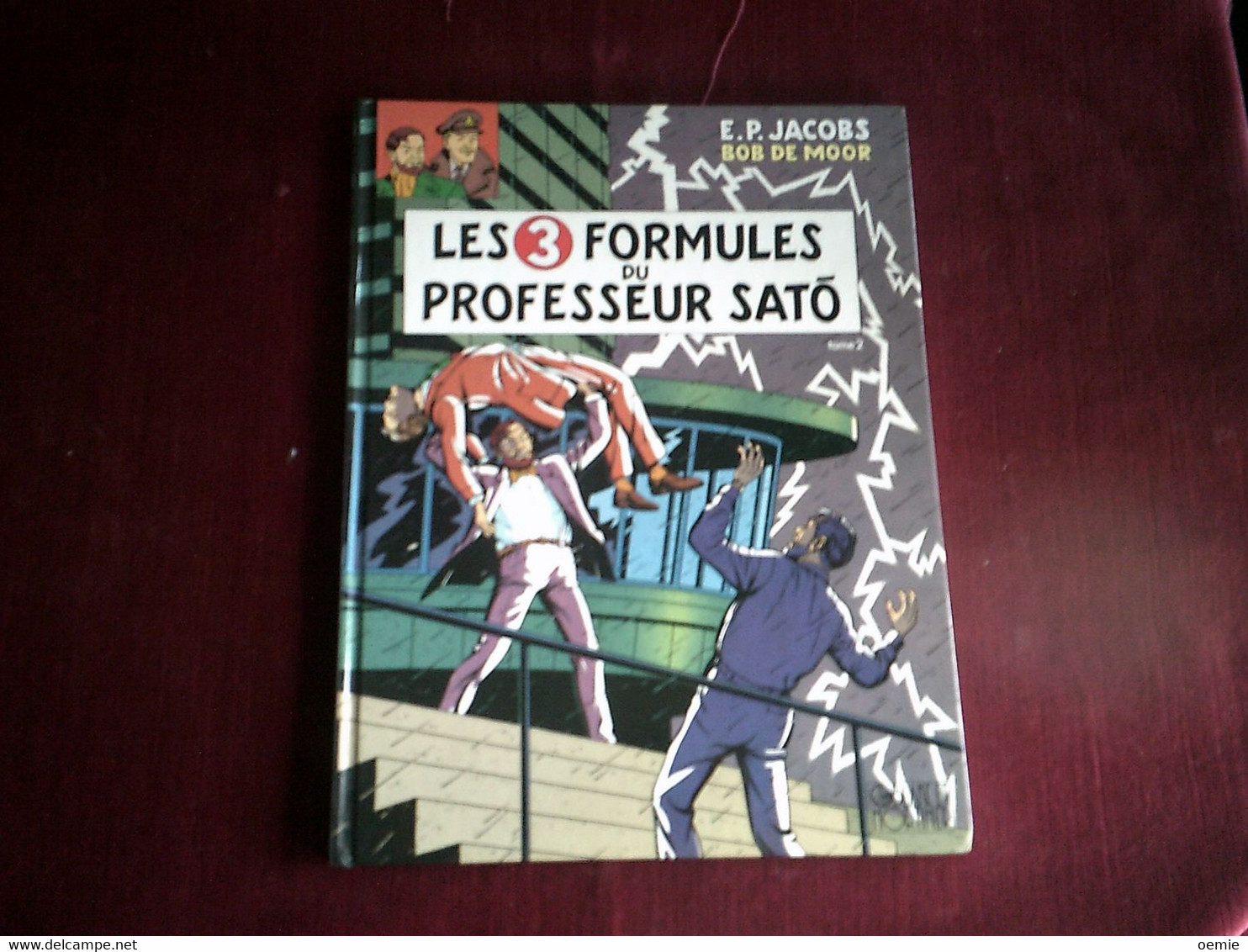 LES AVENTURES DE BLAKE ET MORTIMER   LES 3 FORMULES DU PROFFESSEUR SATON  TOME 2 N° 12 ( MARS  1990) - Blake Et Mortimer