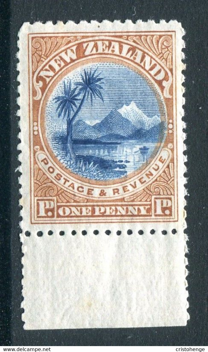 New Zealand 1898 Pictorials - No Wmk. - 1d Lake Taupo HM (SG 247) - Unused Stamps