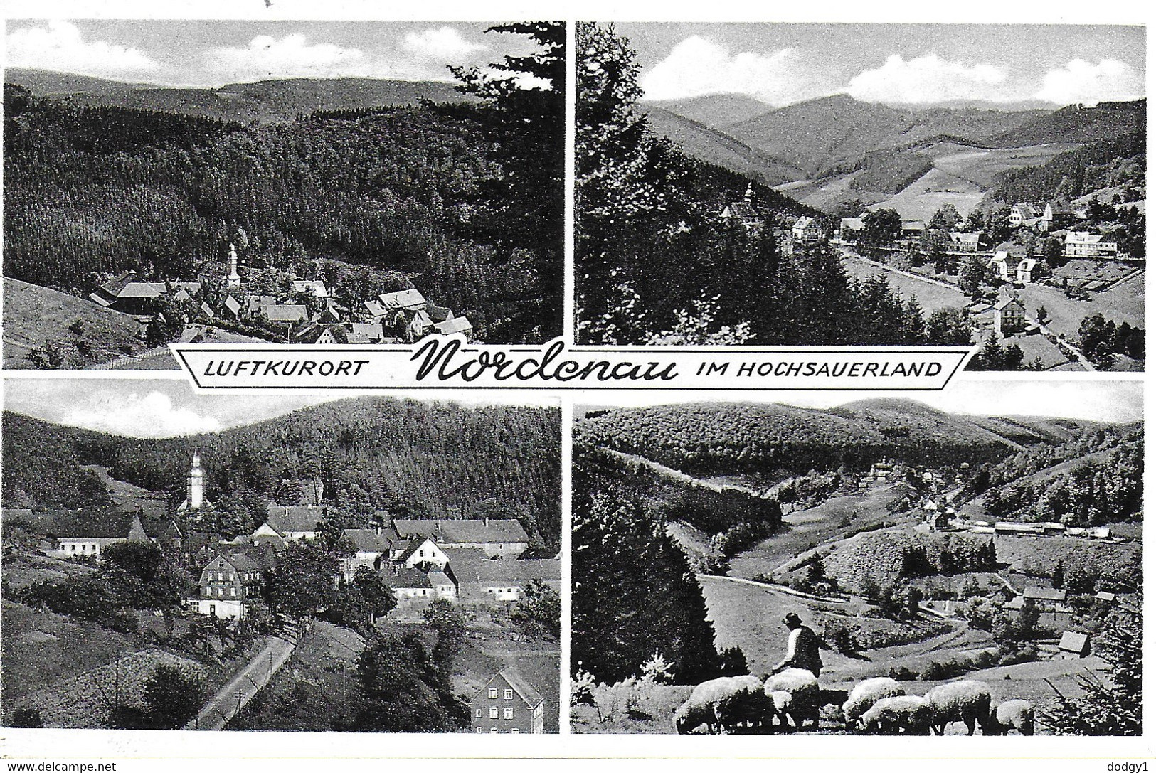 NORDENAU, GERMANY. Circa 1958  USED POSTCARD   Gv1 - Schmallenberg